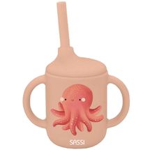 Gobelet en silicone Slurpy la pieuvre SJ-SI0795 Sassi Junior 1