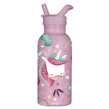 Bouteille isotherme Sparkly la licorne 350 ml SJ-SB1167 Sassi Junior 1