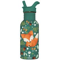 Bouteille en inox Crunchy le renard 500 ml SJ-SB2034 Sassi Junior 1