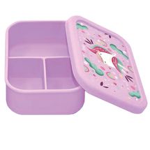 Boîte à lunch en silicone Sparkly la licorne SJ-SI0863 Sassi Junior 1