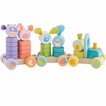 Train empilable formes et nombres SEV82995 Sevi 1