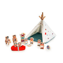 Le tipi et les indiens LL83146 Lilliputiens 1