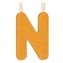 Lettre N jaune phosphorescente LL83876 Lilliputiens 1