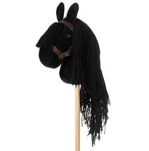 Tête de cheval noir à chevaucher As-84351 ByAstrup 1