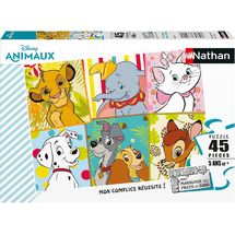 Puzzle Mes animaux Disney préférés 45 pcs N86178 Nathan 1