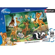 Puzzle Bambi Promenade en famille 30 pcs N862818 Nathan 1