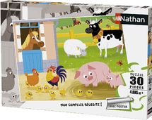 Puzzle Mes amis de la ferme 30 pcs N863655 Nathan 1