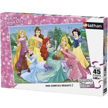 Puzzle Rencontre avec les princesses Disney 45 pcs RAV86537 Nathan 1