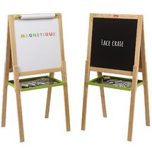 Grand tableau à dessin multifonctions en bois JJ8763 Jeujura 1