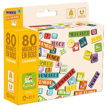 Magnets en bois Calendrier JJ8968 Jeujura 1