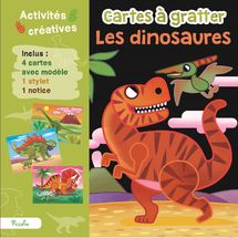 Cartes à gratter Les Dinosaures PI-7509 Piccolia 1