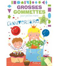 Grosses gommettes L'anniversaire PI-6622 Piccolia 1