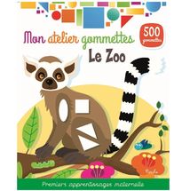 Mon atelier gommettes Le zoo PI-7632 Piccolia 1
