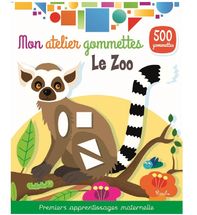 Mon atelier gommettes Le zoo PI-6755 Piccolia 1