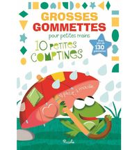 Grosses gommettes Comptines Il pleut il mouille PI-7054 Piccolia 1