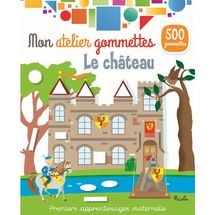 Mon atelier gommettes Le château PI-7636 Piccolia 1
