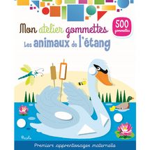 Mon atelier gommettes Les animaux de l'étang PI-7247 Piccolia 1