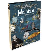 Livre et maquettes Jules Verne SJ-309388 Sassi Junior 1