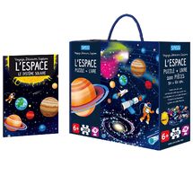 Livre et puzzle L'Espace SJ-600969 Sassi Junior 1
