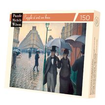 Rue de Paris, temps de pluie de Caillebotte A134-150 Puzzle Michèle Wilson 1