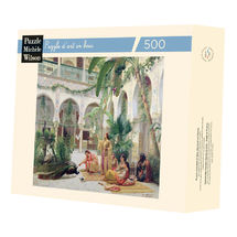 La cour du harem de Girard A170-500 Puzzle Michèle Wilson 1