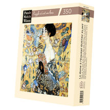 La dame à l'éventail de Klimt A515-350 Puzzle Michèle Wilson 1