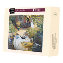 Le déjeuner de Monet A643-1000 Puzzle Michèle Wilson 1