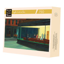 Nightawks de Hopper A768-750 Puzzle Michèle Wilson 1