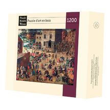 Jeux d'enfants de Bruegel A904-1200 Puzzle Michèle Wilson 1