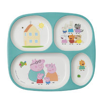 Assiette plateau à compartiments Peppa Pig PJ-PI935K Petit Jour 1