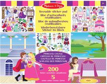 200 autocollants réutilisables - Princesses MD-14306 Melissa & Doug 1
