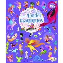 400 autocollants Les mondes magiques PI-7350 Piccolia 1