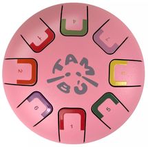 Tongue Drum 8 notes rose JCTMB06P Tambú 1