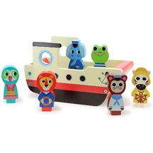 Le bateau sonore des animaux V7643 Vilac 1