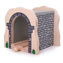 Tunnel de pierres grises en bois BJT120 Bigjigs Toys 1