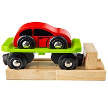 Wagon pour le transport de voiture BJT442 Bigjigs Toys 1