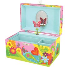 Boite à musique Prairie aux papillons GK60648 Goki 1