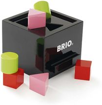 Boîte à formes laquée noire BR30144-1845 Brio 1