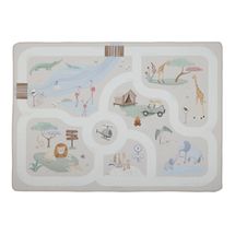 Tapis de jeu pour voiture Safari Friends LD7483 Little Dutch 1