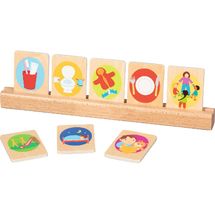 Cartes d'activités quotidiennes pour enfant GK58292 Goki 1