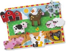 Chunky puzzle ferme MD-13723 Melissa & Doug 1