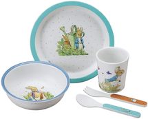 Coffret 5 pièces Pierre Lapin bleu PJ-BP701BP Petit Jour 1