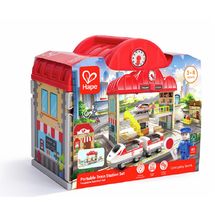 Coffret circuit de train portable HA-E3877 Hape Toys 1