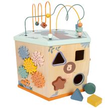 Cube de motricité 7 faces XL Safari LE12851 Small Foot company 1