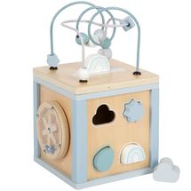 Cube de motricité bleu LE12804 Small Foot company 1