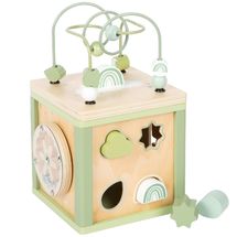 Cube de motricité vert LE12805 Small Foot company 1