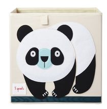 Cube de rangement Panda EFK-107-002-017 3 Sprouts 1