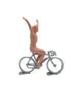Figurine cycliste D Vainqueur à peindre FR-DV vainqueur non peint Fonderie Roger 1