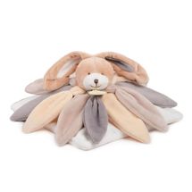 Doudou lapin pétales taupe 28 cm DC2792 Doudou et Compagnie 1
