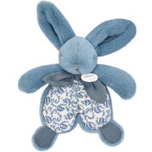 Doudou lapin bleu 18 cm DC4154 Doudou et Compagnie 1